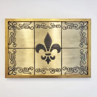 Brass Fleur de lis