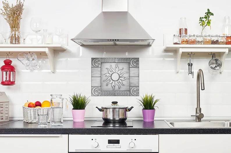 metal backsplash ideas